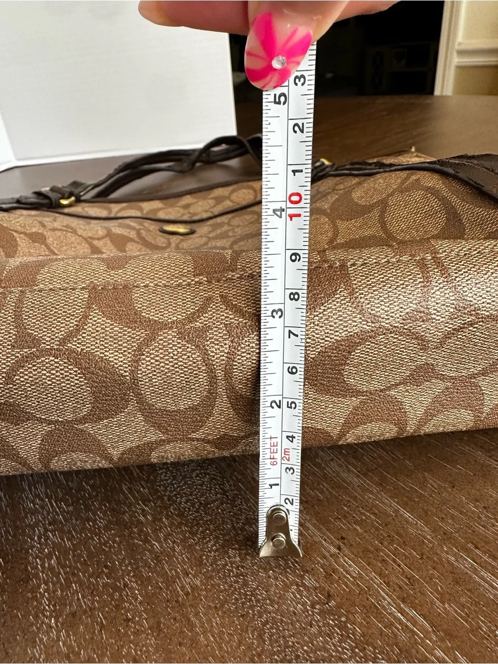 COACH Peyton Signature Pocket Tote